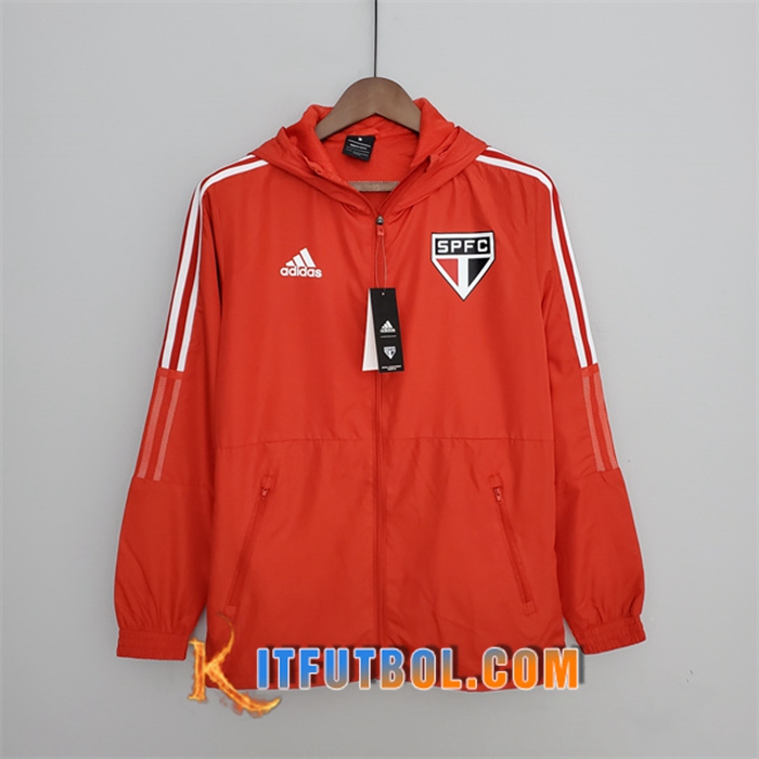 Rompevientos Sao Paulo FC Rojo 2022/2023