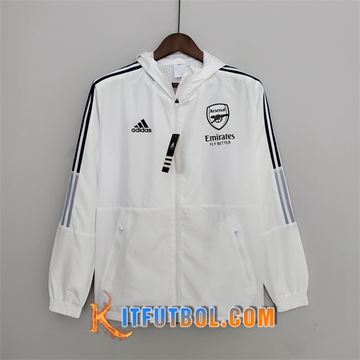 Rompevientos Arsenal Blanco 2022/2023