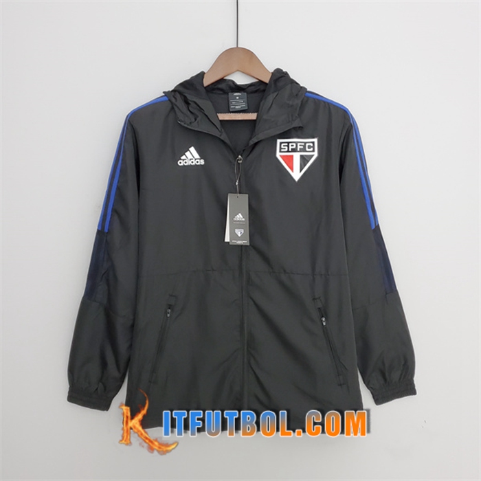 Rompevientos Sao Paulo FC Negro 2022/2023
