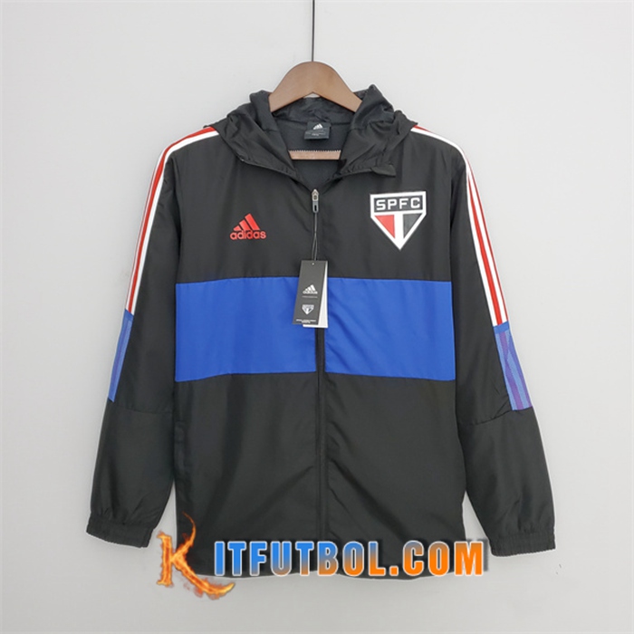 Rompevientos Sao Paulo FC Blue/Negro 2022/2023