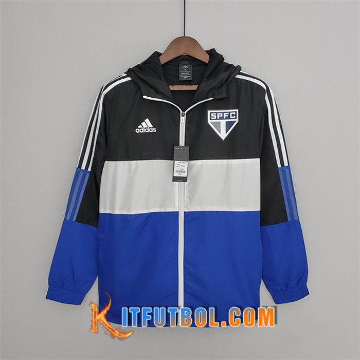 Rompevientos Sao Paulo FC Blanco/Blue/Negro 2022/2023