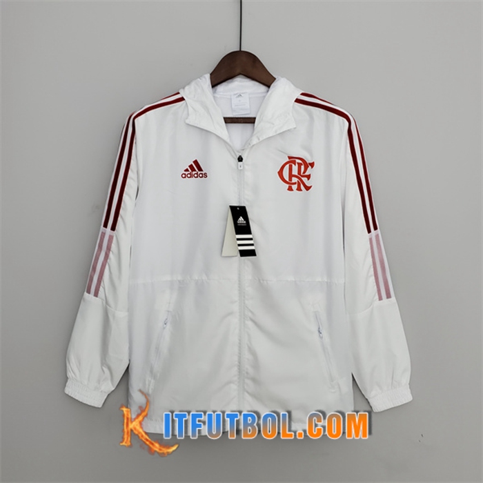 Rompevientos Flamengo Blanco 2022/2023