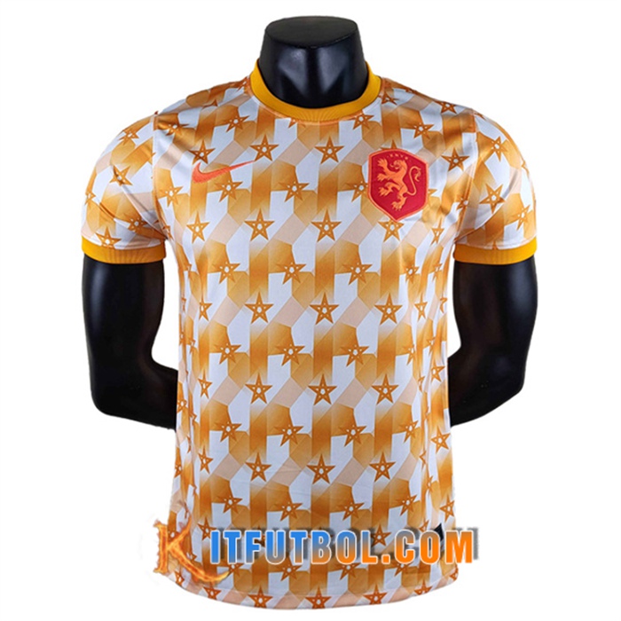 Camiseta Futbol Países Bajos Naranja 2022/2023