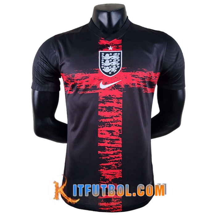 Camiseta Futbol Inglaterra Concept Negro 2022/2023