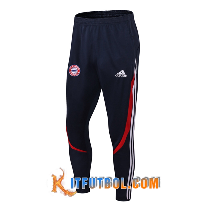 Pantalon Entrenamiento Bayern Munich Negro/Rojo 2022/2023