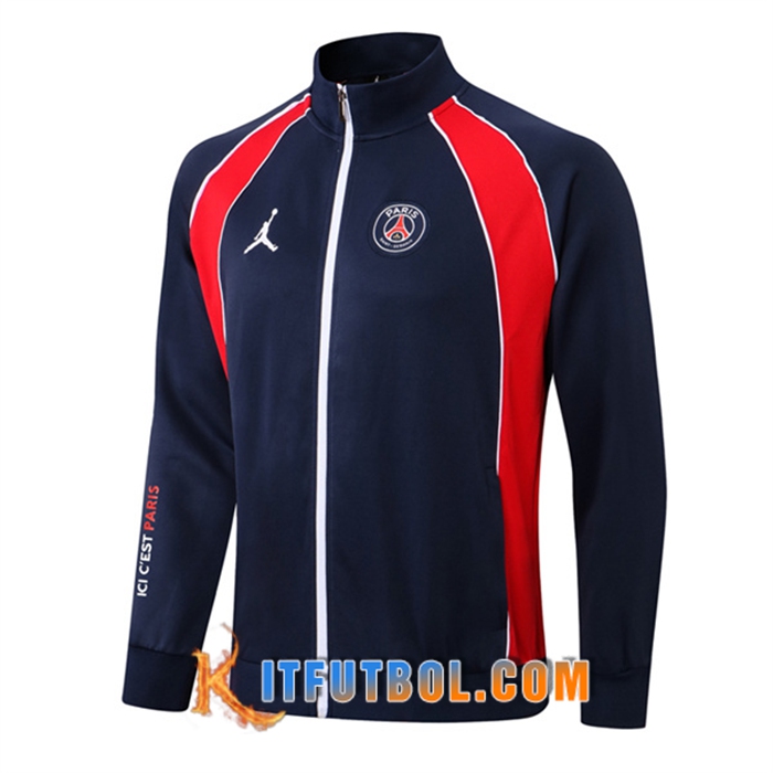 Chaquetas Futbol Jordan PSG Azul Marin 2022/2023
