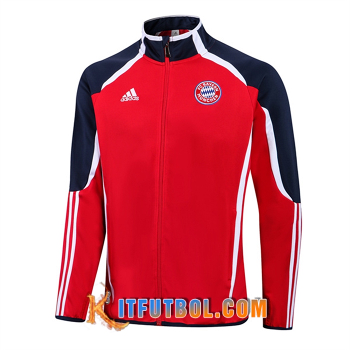 Chaquetas Futbol Bayern Munich Rojo 2022/2023