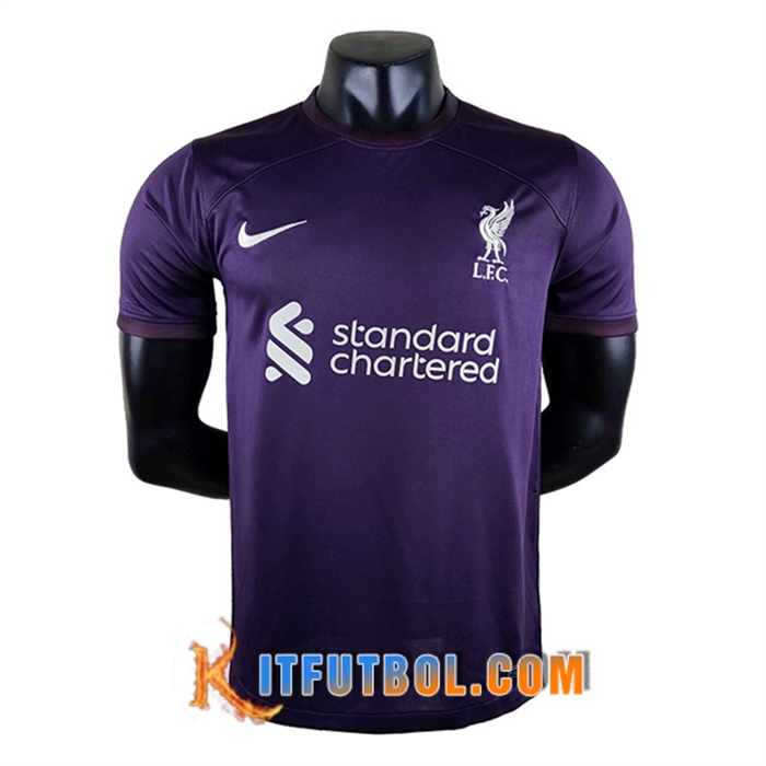 Camisetas De Futbol FC Liverpool Pourpre 2022/2023