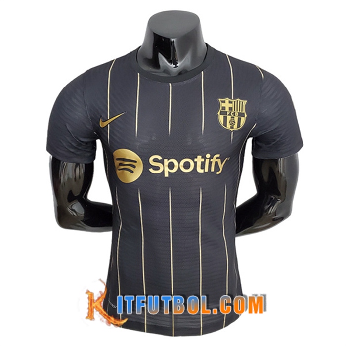 Camisetas De Futbol FC Barcelona Player Version Negro 2022/2023