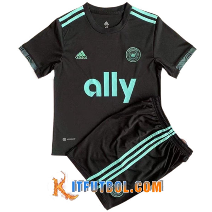 Camisetas De Futbol Charlotte FC Ninos Segunda 2022/2023
