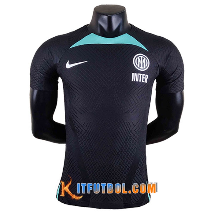 Camiseta Entrenamiento Inter Milan Player Edtion Negro 2022/2023