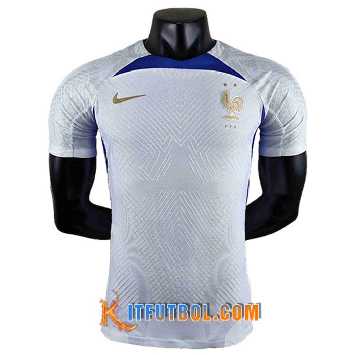 Camiseta Entrenamiento Francia Blanco 2022/2023