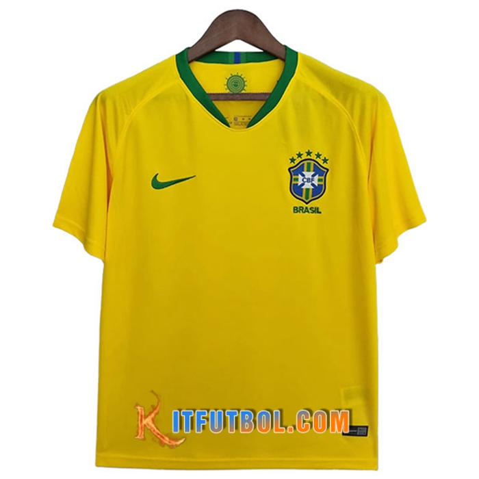 Camisetas De Futbol Brasil Retro Primera 2018