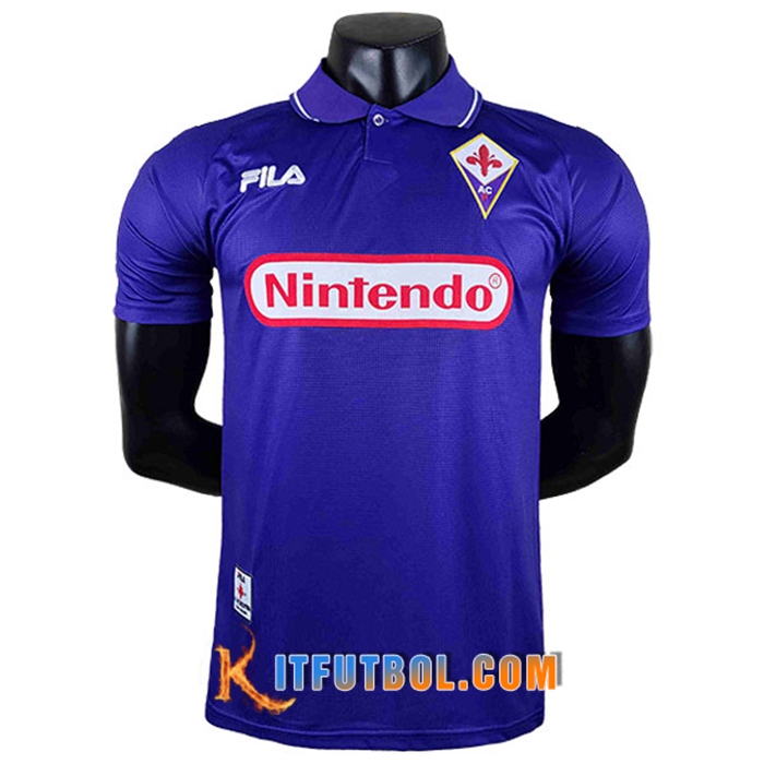 Camisetas De Futbol ACF Fiorentina Retro Primera 1998/1999