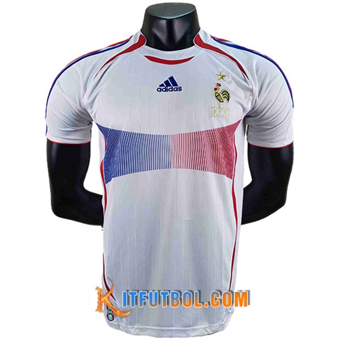 Camisetas De Futbol Francia Retro Segunda 2006