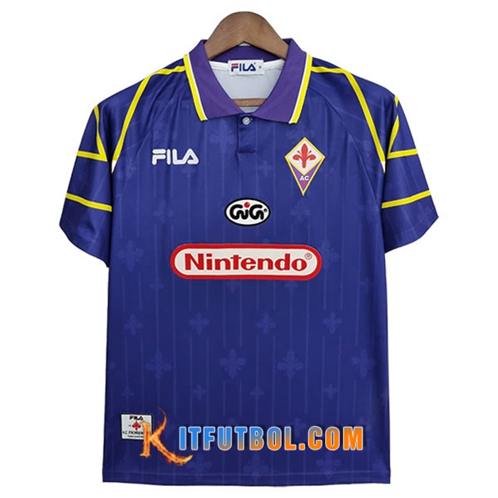 Camisetas De Futbol ACF Fiorentina Retro Primera 1997/1998