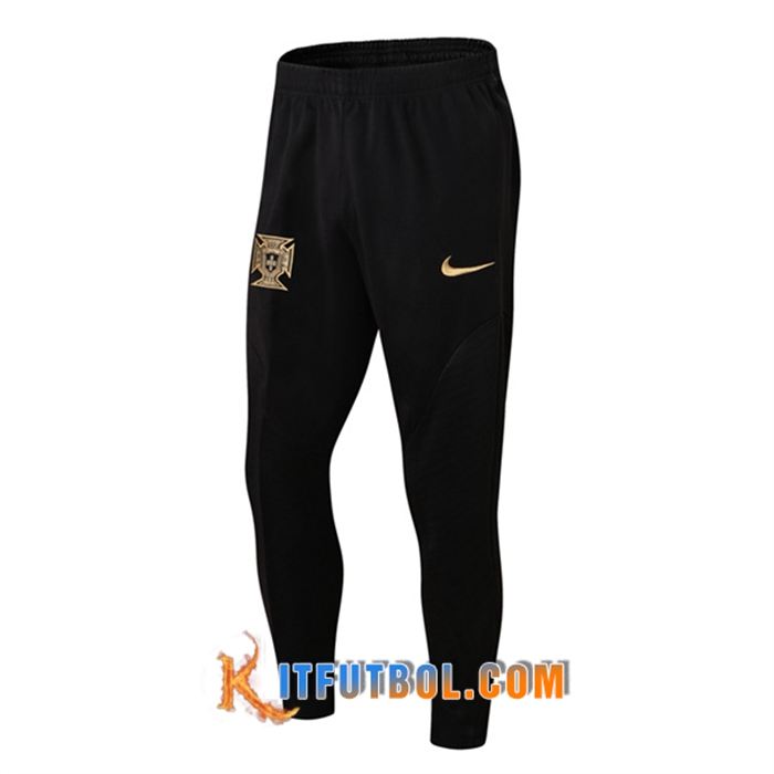 Pantalon Entrenamiento Portugal Negro 2022/2023