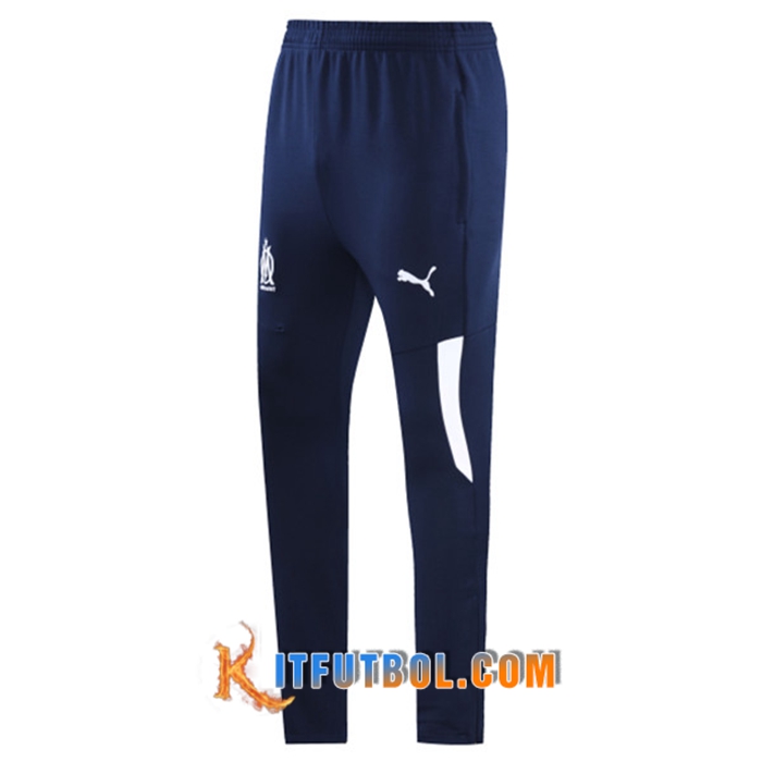 Pantalon Entrenamiento Marsella OM Azul Marin 2022/2023