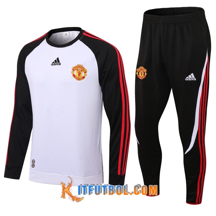 Chandal Equipos De Futbol Manchester United Blanco 2022/2023