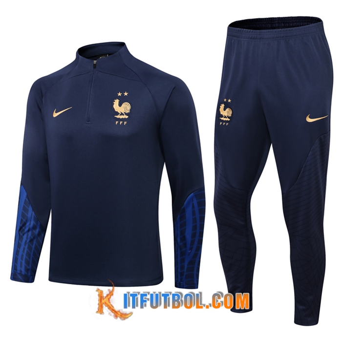 Chandal Equipos De Futbol Francia Azul Marin 2022/2023