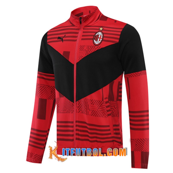 Chaquetas Futbol AC Milan Rojo 2022/2023