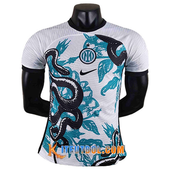 Camisetas De Futbol Inter Milan Blanco 2022/2023