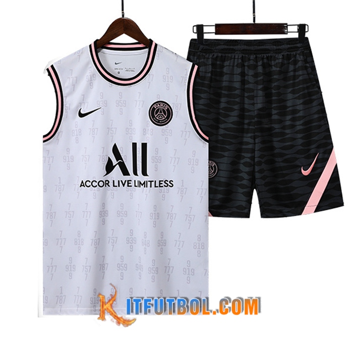 Camiseta Entrenamiento sin mangas + Cortos PSG Verde 2022/2023