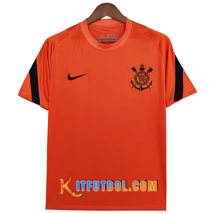 Camiseta Entrenamiento Corinthians Naranja 2022/2023