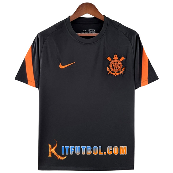 Camiseta Entrenamiento Corinthians Negro 2022/2023