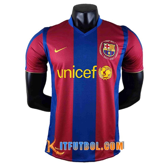 Camisetas De Futbol FC Barcelona Retro Primera 2007/2008