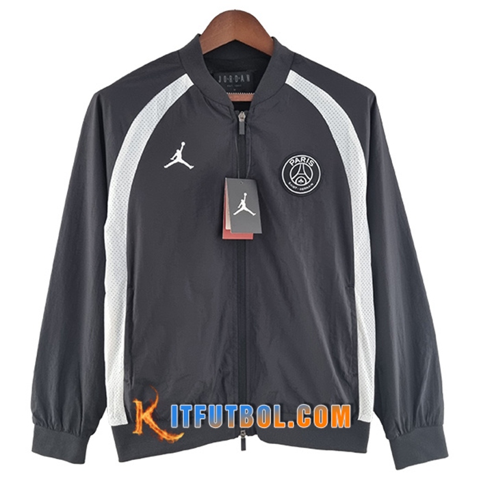 Rompevientos Jordan PSG Blanco/Negro 2022/2023