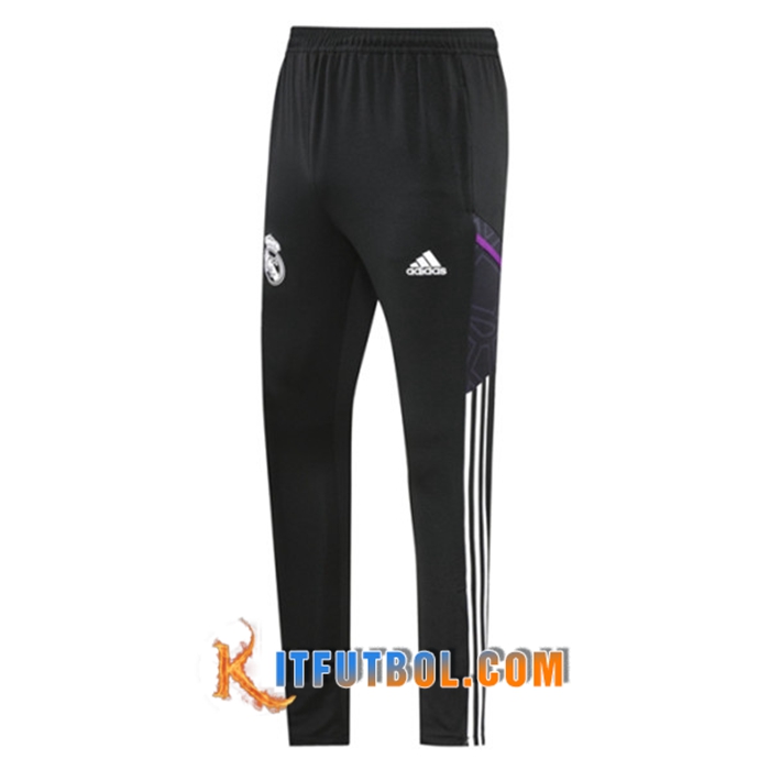 Pantalon Entrenamiento Real Madrid Negro 2022/2023
