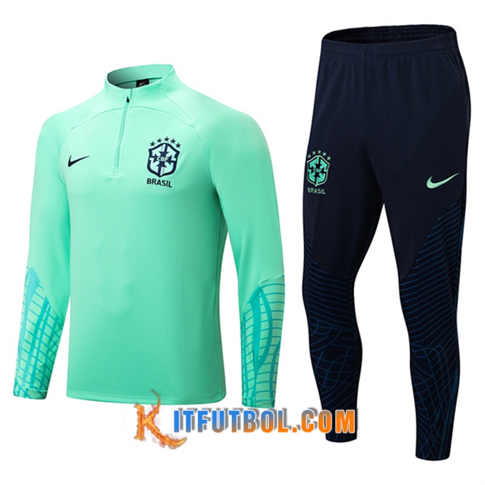 Chandal Equipos De Futbol Brasile Verde 2022/2023