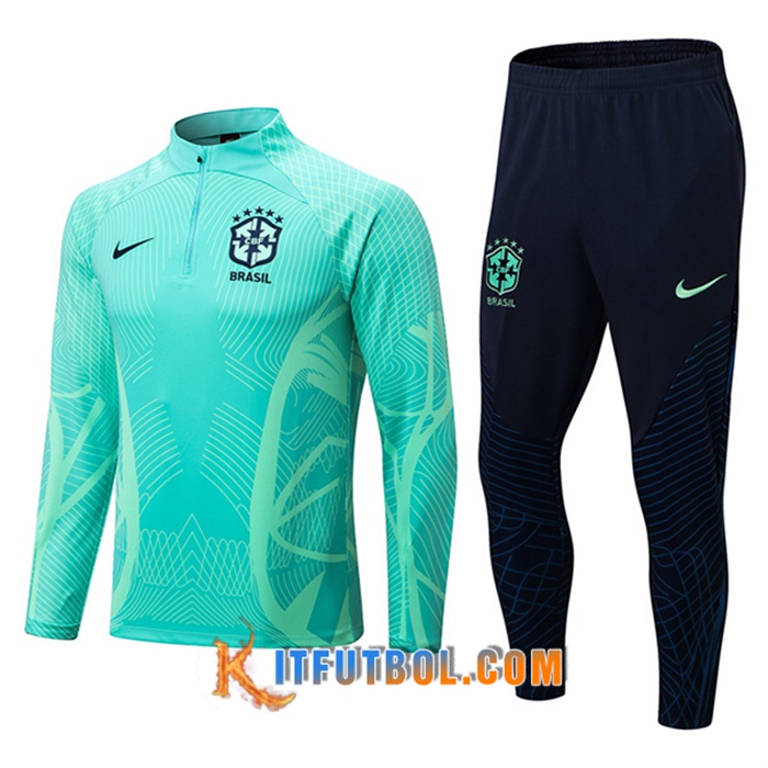 Chandal Equipos De Futbol Brasile Verde pattern 2022/2023