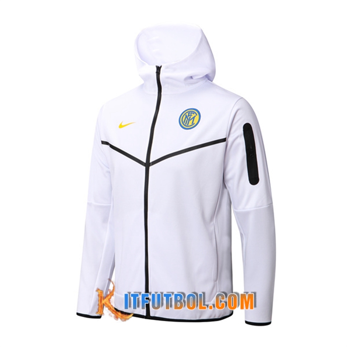 Chaqueta Con Capucha Inter Milan Blanco 2022/2023