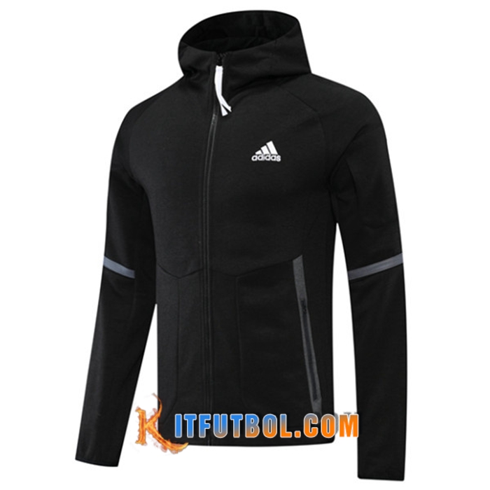 Chaqueta Con Capucha Nike Negro 2022/2023