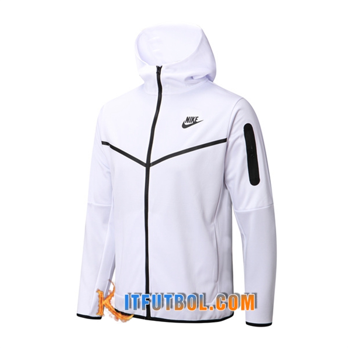 Chaqueta Con Capucha Nike Blanco 2022/2023