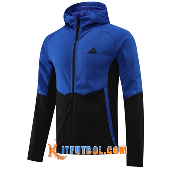 Chaqueta Con Capucha Adidas Azul/Negro 2022/2023