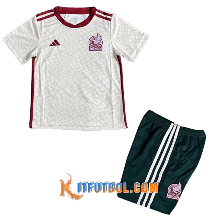 Camisetas De Futbol México Ninos Segunda 2022/2023