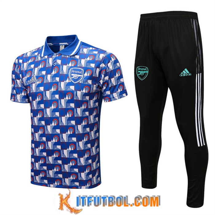 Camiseta Polo Arsenal Azul 2022/2023