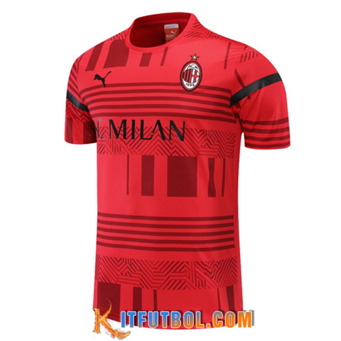 Camiseta Entrenamiento AC Milan Rojo 2022/2023