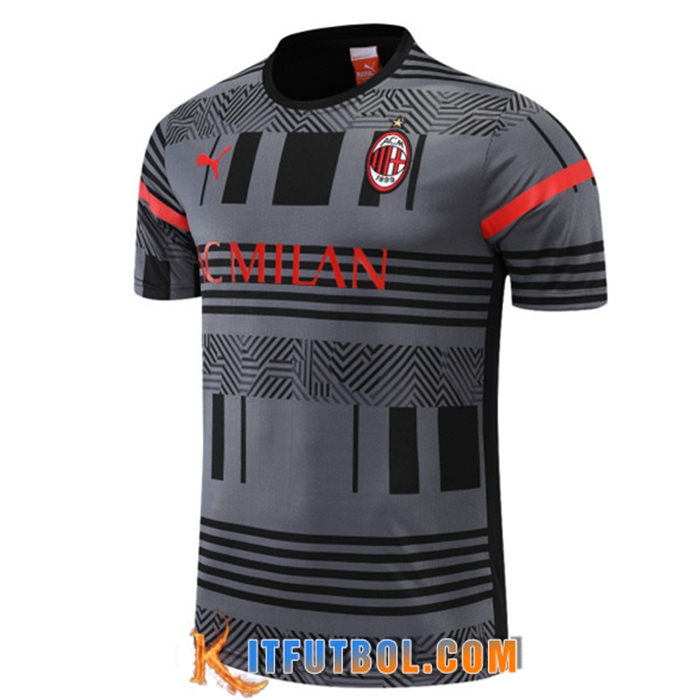 Camiseta Entrenamiento AC Milan Gris 2022/2023