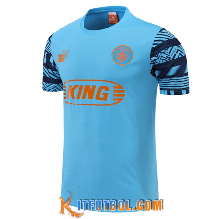 Camiseta Entrenamiento Marsella OM Azul 2022/2023