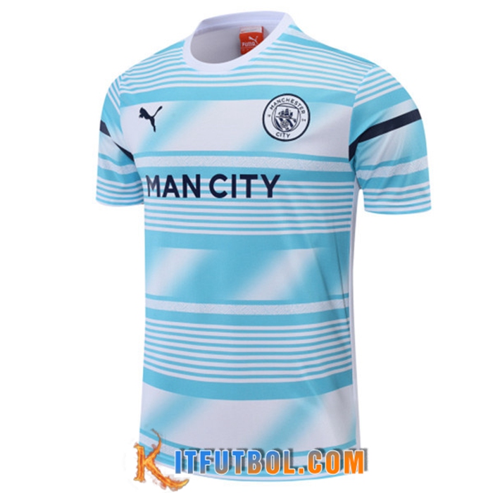 Camiseta Entrenamiento Marsella OM Azul/Blanco 2022/2023