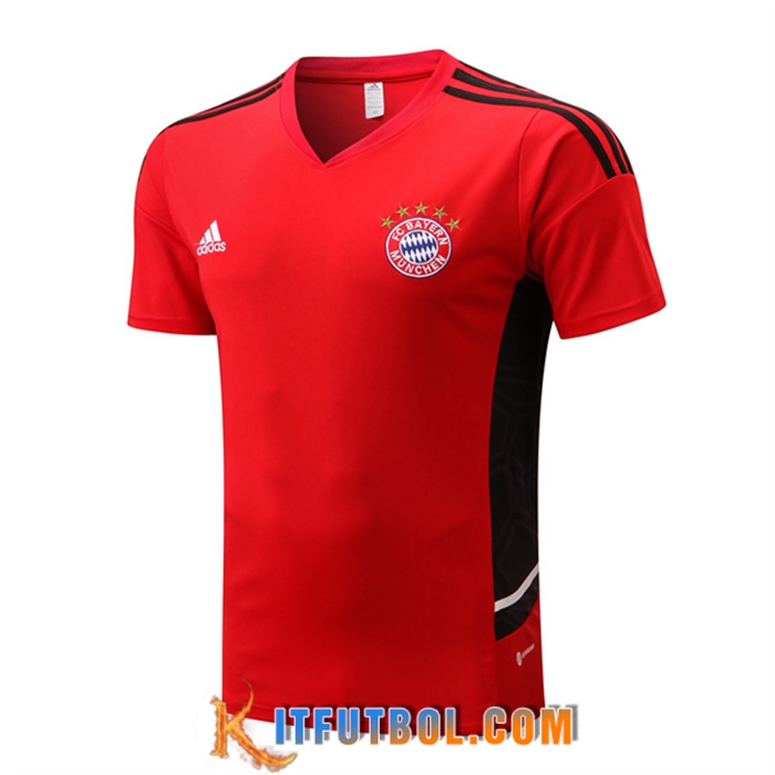 Camiseta Entrenamiento Bayern Munich Rojo 2022/2023