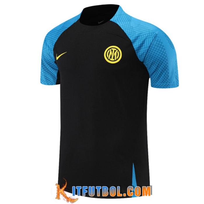 Camiseta Entrenamiento Inter Milan Negro 2022/2023
