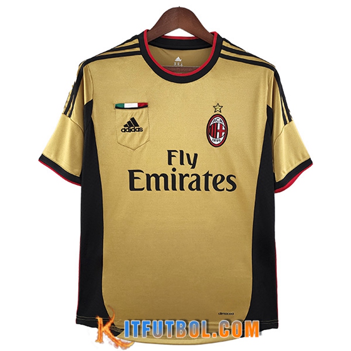 Camisetas De Futbol AC Milan Retro Tercera 2013/2014