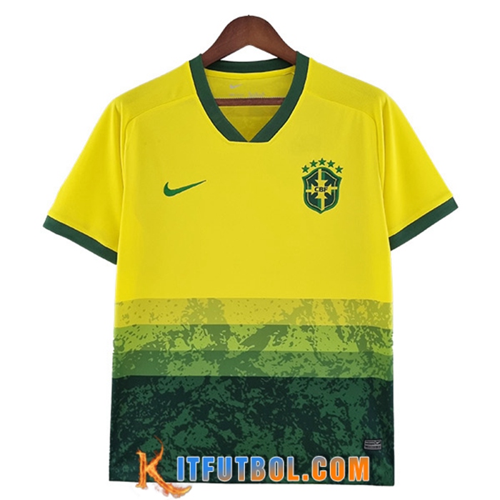 Camiseta Equipo Nacional Brasil Special Edition Amarillo 2022/2023