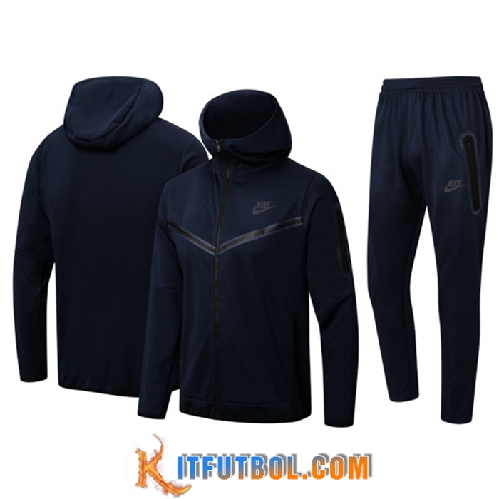 Chaqueta Con Capucha Chandal Nike Azul marino 2022/2023
