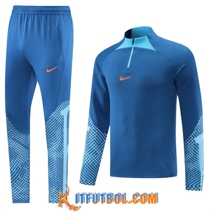 Chandal Equipos De Futbol Nike Azul 2022/2023 -02